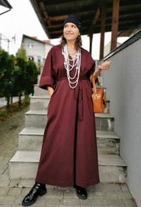 Kombinezon AMORE  marsala Wendy Trendy 