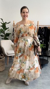 Sukienka Marika z jedwabiu  OSTATNIE SZTUKI