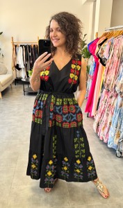 Sukienka haftowana SELIN OSTATNIE SZTUKI