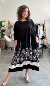 Sukienka łączona LIZA 