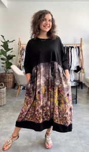 Sukienka łączona LIZA  