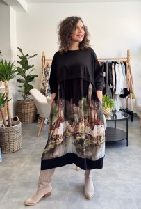 Sukienka łączona LIZA    