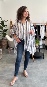 Koszula haftowana LORENE OSTATNIE SZTUKI