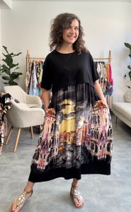 Sukienka łączona LIZA  