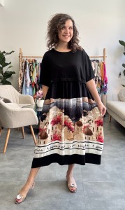 Sukienka łączona LIZA   