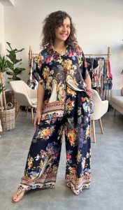  Komplet IBIZA  z jedwabiu  