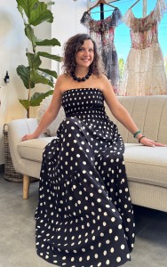 Sukienka COCO w groszki