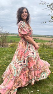 Sukienka FLAMENCO  boho 