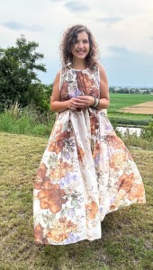 Sukienka CARRIE w kwiaty   