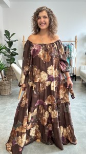  Sukienka EMILIA w kwiaty 