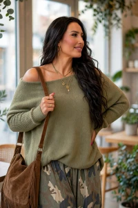 Wiralowy  sweter UKOS
