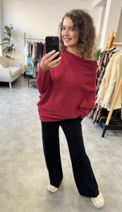 Wiralowy  sweter UKOS 